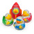 12 ct - Outer Space Astronaut Explorer Rubber Ducks