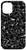 iPhone 12 12 Pro Chess Player Piece Abstract Cartoon Line Art Pattern Black Case