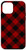 iPhone 12 mini Red and Black Gingham Buffalo Plaid Checkered Case
