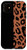 iPhone 11 Half Black Leopard Cheetah Print Cute Kitty Cat Lover Gift Case