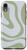 iPhone XR Liquid Swirl Retro Abstract Pattern Sage Green Light Gray Case