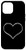 iPhone 12 Pro Max Cool Valentines Day Line Art Minimal Valentine White Heart Case