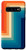 Galaxy S10 Vintage Line Pattern Red to Dark Blue Retro Design Case