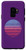 Galaxy S9 Vintage Sunset Lines Synthwave Colored Gradient  Purple  Case