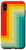 iPhone XS Max Vintage Line Pattern Maroon to Teal Retro Design Case