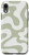 iPhone XR Liquid Swirl Pattern Light Gray Sage Green Case