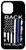iPhone 12 Pro Max Thin Blue Line Back the Blue American Flag Police Support Case