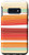 Galaxy S10e Retro Lines Stripes Pattern Pastel Mint Green Orange Case