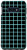 Galaxy S10e Simple Plain Blue Grid Lines On Black Background Case