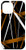 iPhone 12 Pro Max Seamless Abstract Sienna and White Lines On Black Pattern Case