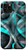 iPhone 11 Pro Eighties Turquoise and Grey Arched Line Pattern Case