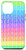 iPhone 12 Pro Max Teagan Girls Name Pastel Color Rainbow Stripes Colorful Case
