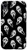 iPhone XR Halloween Spooky Ghost Face Scream Case Ghosts Pattern Case
