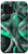 iPhone 11 Pro Eighties Snazzy Aqua and Grey Curved Line Pattern Case
