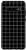 Galaxy S10plus  Simple Gray Grid Lines on Black Background Case