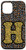 iPhone 12 12 Pro Cool Letter H Initial Name Leopard Cheetah Pattern Print Case