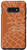 Galaxy S10e Pineapple Tropical Fruit Line Art Burnt Orange Terracotta Case