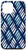 iPhone 12 mini White and Blue Line Pattern Case