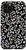 iPhone 11 Pro Black and White Leaf Pattern Botanical Garden Case