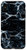 iPhone XS Max Abstract White and Gray Lines on Dark Blue Case