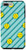 iPhone 7 Plus 8 Plus Teal Mint-Green Lines Yellow Dot Pattern Case