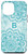 iPhone 12 Pro Max Letter B Initial Monogram Mandala-Marble Print Teal Blue Case
