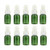 Bonarty 10pcs Mini 35ml Empty Bottles Refillable Perfume Essential Oil Dropper Vials