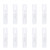 SOLUSTRE 60Pcs 2ml Mini Clear Atomizer Fine Mist Empty Bottle Refillable Spray Perfume Scent Sample Bottle for Travel Party Makeup Tool