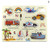 ocijf179 Kids Wooden Vegetables Fruits Russian Hand Grab Board Puzzle Early Education ToyPerfect Training Childrens Intelligence Gifts 5