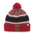 MLS Real Salt Lake 47 Fairfax Cuff Knit Hat with Pom One Size Fits Most Dark Red