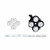 White Buttons Key Pad Set for Sony PSP 3000 Slim Console Replacement Repair Part