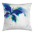 Ambesonne Abstract Throw Pillow Cushion Cover Huge Butterfly Ombre Style Modern Cool Design Dots Leaves Image Decorative Square Accent Pillow Case 18 inch  X 18 inch  White Green