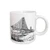 3dRose Golden Gate Bridge San Francisco Line Art Mug 11-Ounce