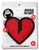 Crab Grab Mega Heart Traction Pad Red One Size
