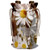3dRose PS Flowers - Pretty Daisy Garden - Inspired Flowers - Floral Print - Wine Bag  wbg_57914_1
