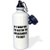3dRose RBF RESTING BITCH FACE Water Bottle White
