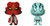 Funko Vynl Hellboy and Abe 2 Pack Collectible Figure, Multicolor