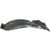 Fender Liner Compatible with 2003-2007 Nissan Murano Plastic Rear Section Front Passenger Side