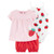 Carters 3-Piece Strawberry Little Short Set  24 Months