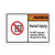 DYLAN MILLER Safety Sign - Warning Avoid Injury Operate Machines with Guard Only DYU0395 12 x 16 Inches Metal Sign Durable Indoor and Outdoor Signs Street Signs