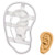 Anatomical Human Ear cookie cutter 1 piece - Bakerlogy