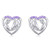 MEDWISE Hypoallergenic Silver Lucky Horse Stud Earrings for Girls Women 925 Sterling Silver Horse Gifts for Horse Lovers Jewelry Purple Color MEDWISE Hypoallergenic Silver Lucky Horse Stud Earrings for Girls Women 925 Sterling Silver Horse Gifts for Horse Lovers Jewelry Purple Color