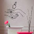 Wall Stickers Vinyl Art Poster Mural Nail Nail Salon Wall Stickers for Nail Salon Girl Shop Decoration Beauty Girl Salon Decal ·57X72CM