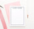 Personalized Stationery Set Personalized Note cards Personalized Thank you cards Your Choice of Colors and Quantity