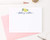 Personalized Stationery for Women Personalized Lemon Citrus FLAT Note Cards with Envelopes Personalized Stationary for Women with Script Font Your Choice of Colors and Quantity