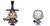 Funko Vynl  Nightmare Before Christmas - Mayor and Barrel Collectible Figure Multicolor
