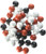 Red Black  and  White Sixlets Mini Milk Chocolate Balls 1LB Bag