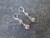 Silver filigree ball dangle earrings with Sterling Silver Leverbacks