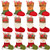 Aiduy 12 Pack Mini Christmas Stockings Silverware Holder Pockets Gift Treat Card Bags with 3D Santa Snowman Reindeer Mantle Xmas Stocking for Christmas Decorations and Party Favors 7 Inch Aiduy 12 Pack Mini Christmas Stockings Silverware Holder Pockets Gift Treat Card Bags with 3D Santa Snowman Reindeer Mantle Xmas Stocking for Christmas Decorations and Party Favors 7 Inch