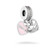 MiniJewelry Mother Daughter Love Heart Charm for Bracelets fits Pandora Charms Bracelets You are Always in My Heart Dangle Charm for Women